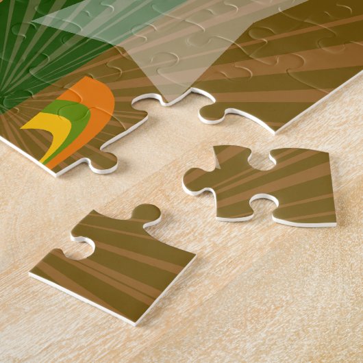 Get ファンキー Sock Monkeyカスタムスタイル ジグソーパズル (側面)