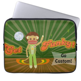 Get ファンキー Sock Monkeyカスタムスタイル ラップトップスリーブ