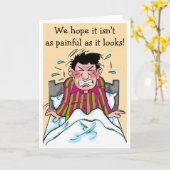 Get ユーモアのある Well Card患者 カード (黄色い花)