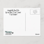 Get リラックス Well - Dachshand - Hoover ポストカード (裏面)