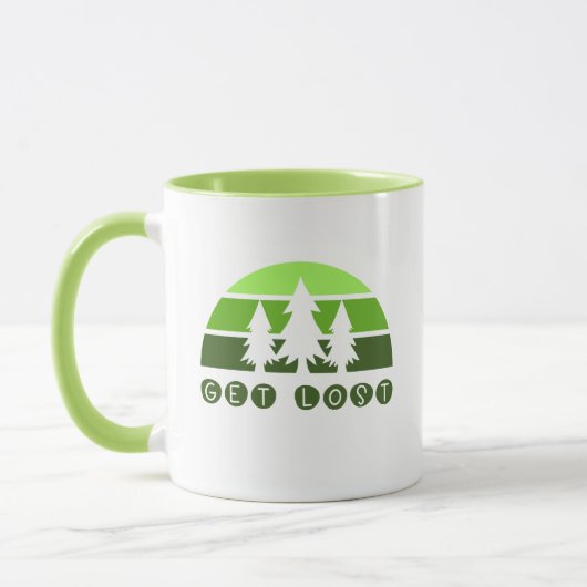 Get 失った - Hiking Mag マグカップ (左)