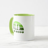 Get 失った - Hiking Mag マグカップ (正面左)