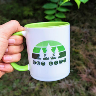 Get 失った - Hiking Mag マグカップ