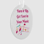 Get 失った In Your Music on オーナメント (正面)