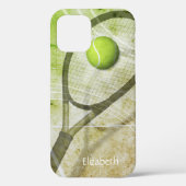 Get a Grip Girls Tennis Case-Mate iPhoneケース (裏面)