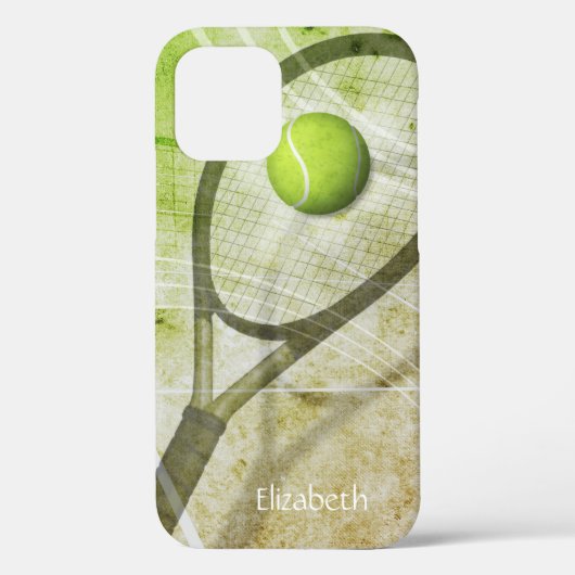 Get a Grip Girls Tennis Case-Mate iPhoneケース (裏面)