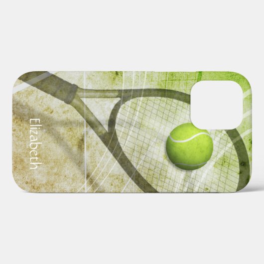 Get a Grip Girls Tennis Case-Mate iPhoneケース (裏面 (横))
