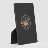 Get A Grip Occupational Therapy Sloth Lover Pediat フォトプラーク (側面)