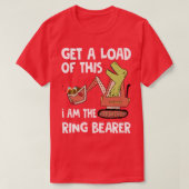 Get A Load Of This Im The Ring Bearer Wedding Funn Tシャツ (デザイン正面)