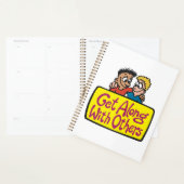 Get Along With Others Friends Kindness and Unity プランナー手帳 (ディスプレー)