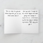 GET AWAY 24/7 カード (内部)