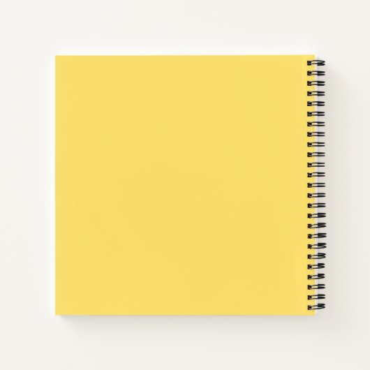 Get Back 2 Life Notebook Journal 8.5x8.5 ノートブック (裏面)
