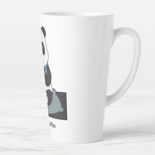 Get cozy while politely ignoring unwanted opinions カフェラテマグ (右)