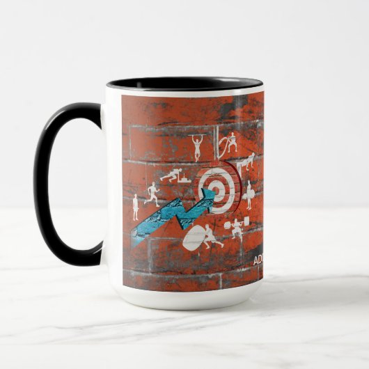 Get Done Fitnesやる気を起こさせるトレーニング マグカップ (左)