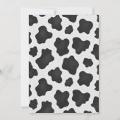 Get Down & Boogie Disco Cowgirl Sweet 16 Birthday 招待状 (裏面)