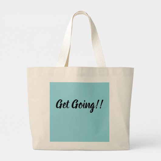 Get Going Bag ラージトートバッグ (裏面)
