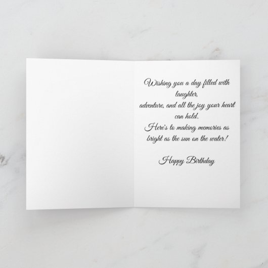 Get hooked birthday カード (内部)