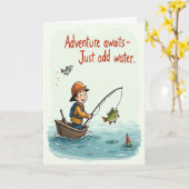 Get hooked birthday カード (黄色い花)