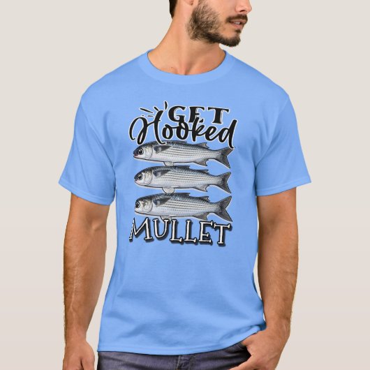 Get hooked MULLET Tシャツ (正面)