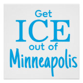 Get ICE out of [place] ポスター (正面)