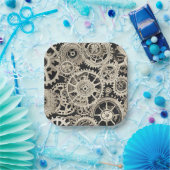 Get inギアロボット誕生日パーティー – ギア ペーパープレート (パーティー)