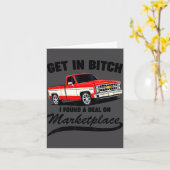 Get In I Found A On Marketplace Funny Men Women  カード (黄色い花)