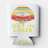 Get In Loser私たちはお尻物Vint 缶クーラー (裏面)