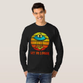 Get In Loser UFO Abduction Aliens Tシャツ (正面フル)