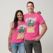 Get in loser were going vehicle camping retro tシャツ (ユニセックス)