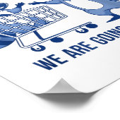 Get In Scavenger We're Going Thrifting Funny Racco ポスター (角)