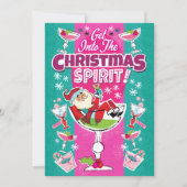 Get Into The Christmas Spirit Cocktail Party  招待状 (正面)