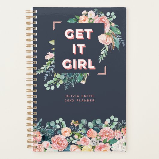 Get It Girl | オリジナルデザイン プランナー手帳 (正面)