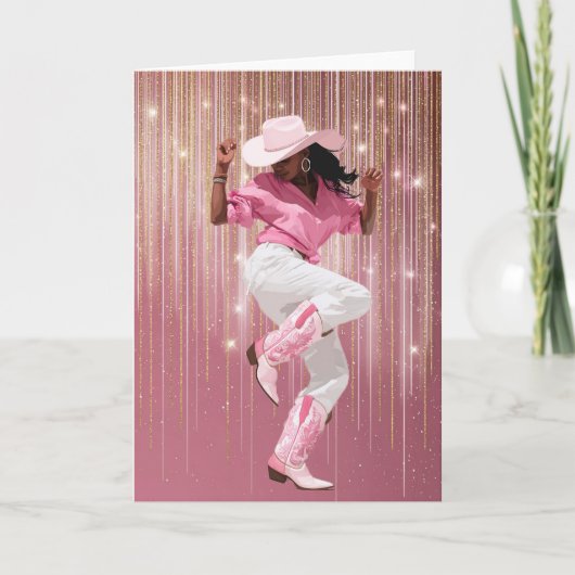 GET IT GIRL #1折り畳まれたサンキューカード サンキューカード (正面)