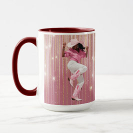 GET IT GIRL #1折り畳まれたサンキューカード マグカップ