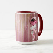 GET IT GIRL #1折り畳まれたサンキューカード マグカップ (正面右)