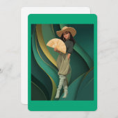 GET IT GIRL #2 招待状 (正面/裏面)