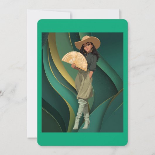 GET IT GIRL #2 招待状 (正面)