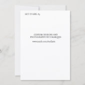 GET IT GIRL #3 招待状 (裏面)