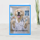 Get It Over With Get Well Card  NTA-1 カード (正面)