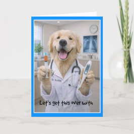 Get It Over With Get Well Card  NTA-1 カード