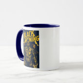 Get Lit – ブラック稲妻 マグカップ (正面左)