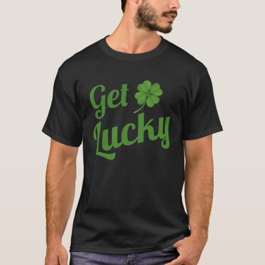 Get lucky tシャツ (正面)