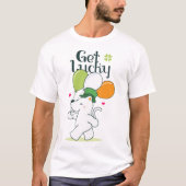 Get lucky tシャツ (正面)