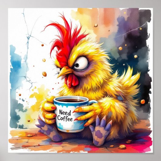 Get me coffee NOW! ポスター (正面)