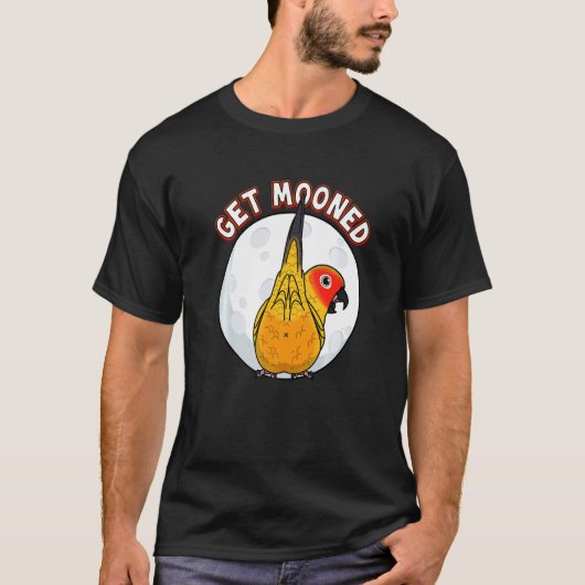 Get Mooned I Parrot Underffies I Sun Conure Tシャツ (正面)
