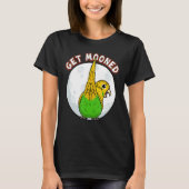 Get Mooned I Parrot Underffies I Yellow Budgie Tシャツ (正面)