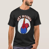 Get Mooned I Parrot Underfluffies I Female Eclectu Tシャツ (正面)