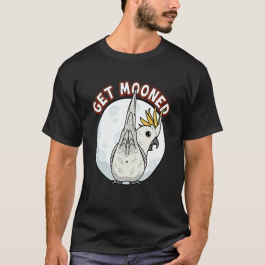 Get Mooned I Parrot Underfluffies I Sulphur creste Tシャツ (正面)