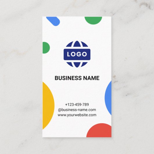 Get More Google Reviews - QR Code Business Card 名刺 (裏面)