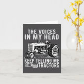 Get More Tractors Funny Quotes Tractors Driver Far カード (黄色い花)